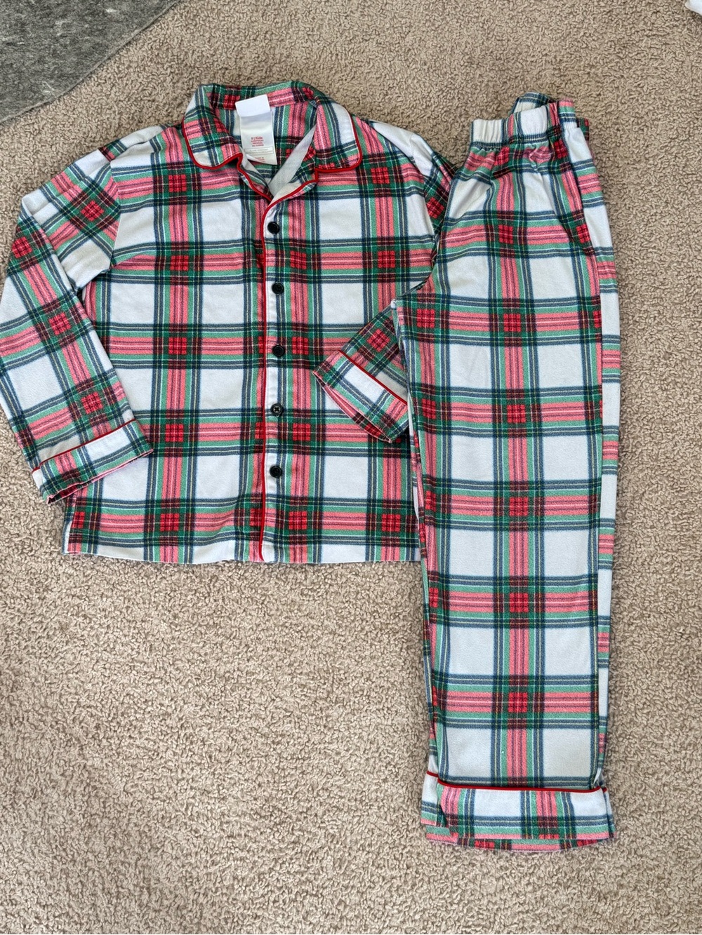 Wondershop Plaid Sleepwear Set ⢠SizeāÆ8 ⢠GreatāÆCondition - Picture 8 of 8